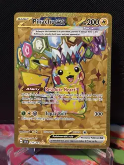 Pikachu ex - 247/191 - Pokemon Surging Sparks Hyper Rare NM - Image 1