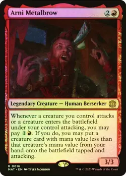 Arni Metalbrow March of the Machine: Aftermath MTG Magic FOIL - Image 1