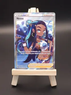 Nessa (Full Art) Ultra Rare Pokemon SWSH04: Vivid Voltage 183/185 NM - Image 1