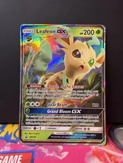 Leafeon GX SM146 Ultra Rare Pokemon TCG Near Mint - Image 1