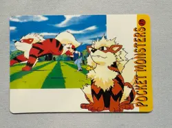 Charizard & Arcanine Vintage Pocket Monsters Vending HOLO 1999 - Image 2