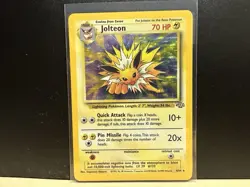Pokemon TCG Jolteon Jungle 4/64 Holo Unlimited Holo Rare - Image 1