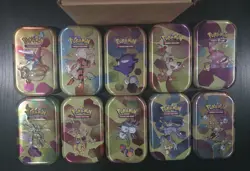 Pokemon Tcg Scarlet & Violet 151 Mini Tins Sealed Lot of 10 - Image 1