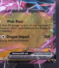 Salamence ex 114/159 Scarlet & Violet Journey Together Double Rare Pokemon NM - Image 3