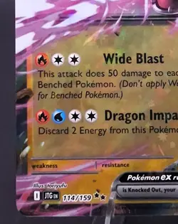 Salamence ex 114/159 Scarlet & Violet Journey Together Double Rare Pokemon NM - Image 5