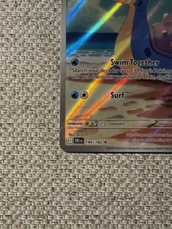 Pokemon TCG Misty's Lapras Sv10 Destined Rivals Holo 194/182 HP110 English - Image 4
