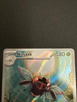 Ninjask 137/132 IR Illustration Rare Holo Pokemon 2025 Mega Evolution NM - Image 2