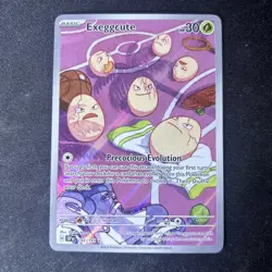 Exeggcute 192/191 SV08: Surging Sparks Holo IR NM - LP+ Pokemon TCG - Image 1