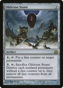 Oblivion Stone Commander 2011 MTG Magic - Image 1