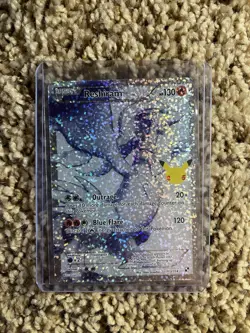 Pokemon TCG Reshiram 113/114 Celebrations Classic Collection Full Art Holo - Image 1