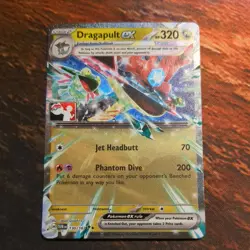 Dragapult ex 130/167 PLAY! POKEMON STAMP PRIZE PACK SERIES 6 - Image 1