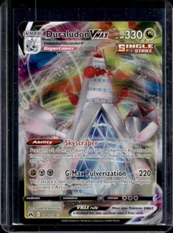 2023 Pokemon SWSH Crown Zenith Duraludon VMAX #104/159 - Image 1