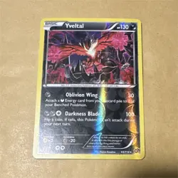 Pokemon Yveltal XY Steam Siege 65/114 Reverse Holo 130 HP 2016 English - Image 1
