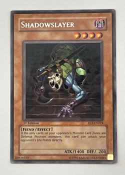 Shadowslayer FET-EN024 Ultimate Rare UTR Yu-Gi-Oh 1st Edition - Image 1