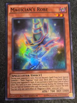 Magician's Robe - SHVI-ENSE3 - Super Rare - Limited Edition x1 - Lightly Played - Image 1