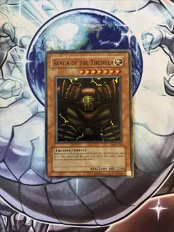 (WNU) Yu-Gi-Oh Sanga of the Thunder MRD-025 Metal Raiders Unlimited LP - Image 1