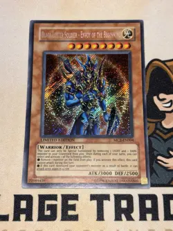Black Luster Soldier - Envoy of the Beginning MC2-EN004 Secret Rare YuGiOh! LP - Image 2