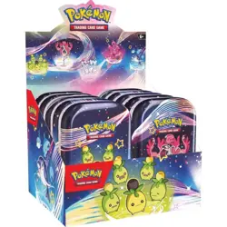 Pokemon TCG Scarlet & Violet Paldean Fates Mini Tin Case Sealed - Image 1
