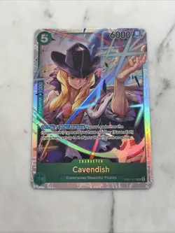 One Piece TCG The Best Vol. 2 PRB-02 Cavendish SR (Reprint) EB01-012 - NM Eng - Image 1