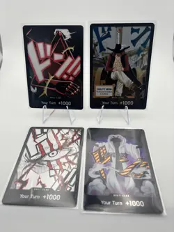 Bandai One Piece Card Game Don!! Lot x4 - Image 1
