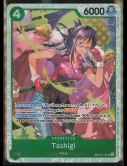 EB03-018 One Piece Heroines Edition One Piece CCG Tashigi SR - Image 1