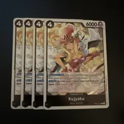 Kujyaku EB03-041 Rare Foil - ENGLISH - ONE PIECE TCG - x4 playset - Image 1