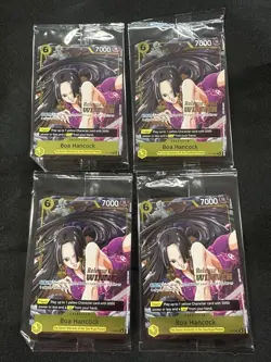 OP-15 Boa Hancock Release Event Winner Promo P-115 PLAYSET - Image 1