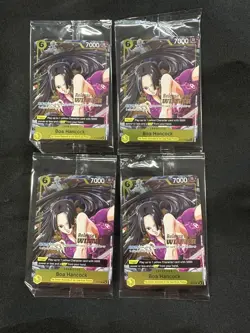 OP-15 Boa Hancock Release Event Winner Promo P-115 PLAYSET - Image 2