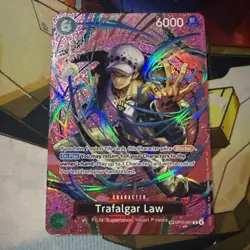 One Piece TCG: Trafalgar Law (SP) OP13-031 Adventure on Kami's Island NM - Image 1