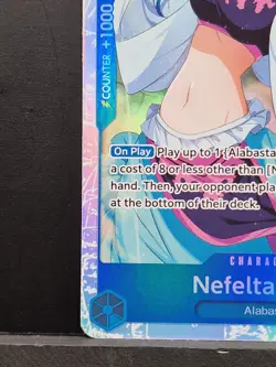 One Piece TCG Nefeltari Vivi EB04 - 025 SR - English - Near Mint Pack Fresh Foil - Image 5