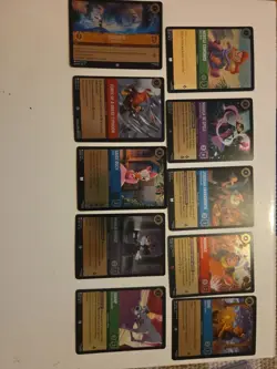 Disney Lorcana Lot Of 30 ( Sr, Rares, Foils) Foils First Picture - Image 1