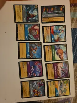 Disney Lorcana Lot Of 30 ( Sr, Rares, Foils) Foils First Picture - Image 3