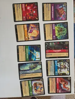 Disney Lorcana Lot Of 30 ( Sr, Rares, Foils) Foils First Picture - Image 2