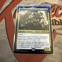 MTG Carmen, Cruel Skymarcher Commander: Lost Caverns of Ixalan 0005 Regular... - Image 1