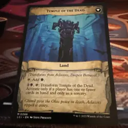 MTG Aclazotz, Deepest Betrayal the Lost Caverns of Ixalan Near Mint Condition - Image 2