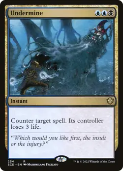 MTG Undermine [Starter Commander Decks] Near Mint Magic - Image 1