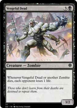 MTG Vengeful Dead [Starter Commander Decks] Near Mint Magic - Image 1