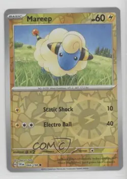 Mareep Reverse Foil Pokemon SV01: Scarlet & Violet #066 - Image 1