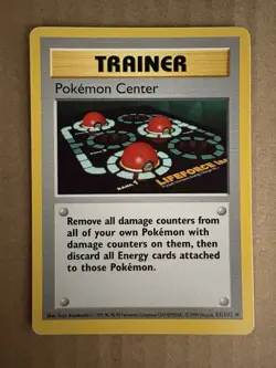 Pokemon - Base Set Shadowless - Pokemon Center 85/102 - Uncommon LP - Image 1