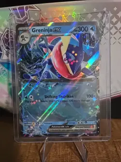 Greninja EX 041/142 Double Rare Holo Stellar Crown Pokemon TCG Card - Image 1