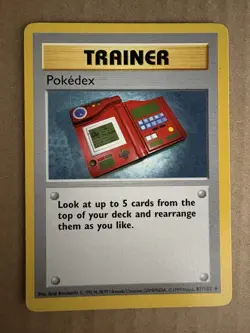 Pokemon - Base Set Shadowless - Pokedex 87/102 - Uncommon LP - Image 1
