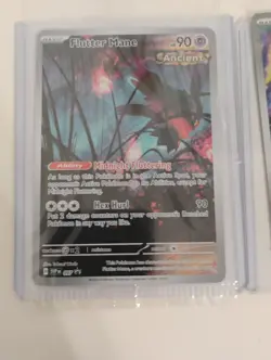 Pokemon Sealed Snorlax/Flutter Mane/Scream Tail Black Star Promo Holo Cards - Image 3