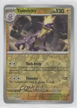 Toxtricity Reverse Foil Pokemon SV01: Scarlet & Violet #072 - Image 1