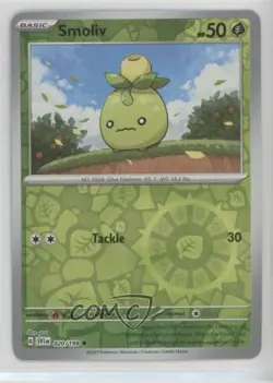 Smoliv Reverse Foil Pokemon SV01: Scarlet & Violet #020 - Image 1