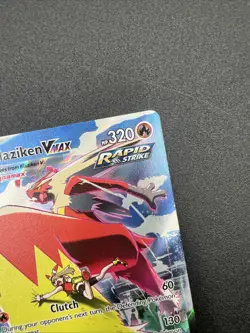 Pokemon TCG Blaziken VMAX TG15 Full Art Silver Tempest Trainer Gallery 2022 NM - Image 3
