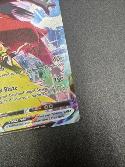 Pokemon TCG Blaziken VMAX TG15 Full Art Silver Tempest Trainer Gallery 2022 NM - Image 4