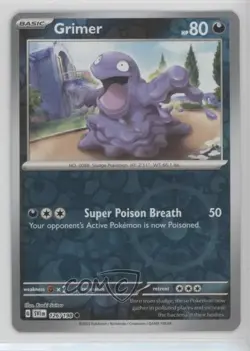 Grimer Reverse Foil Pokemon SV01: Scarlet & Violet #126 - Image 1