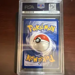 Pokemon Dark Slowbro Team Rocket Holo Rare PSA 8 12/82 Unlimited HP60 2000 - Image 2