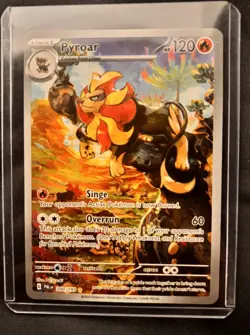 Pokemon TCG Paldea Evolved Pyroar Illustration Rare Card 200/193 English - Image 1