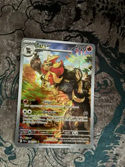 Pokemon TCG Paldea Evolved Pyroar Illustration Rare Card 200/193 English - Image 1